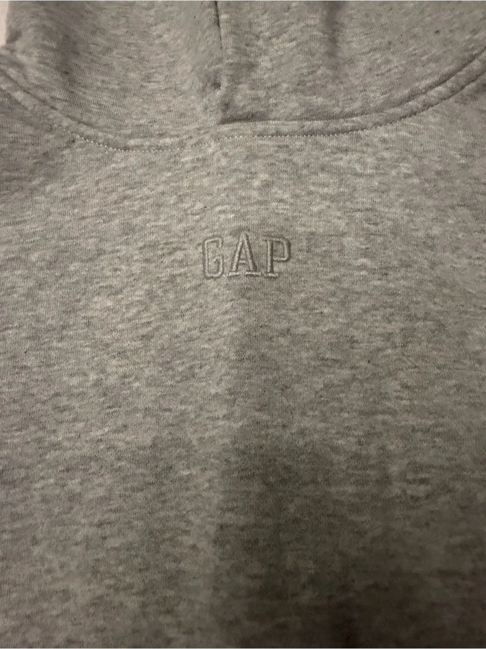 GAP Light Gray Turtleneck Hoodie